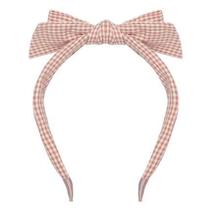 gingham alice band