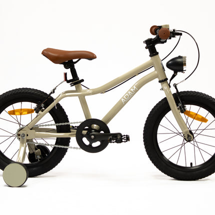 mountain bike taupe kids 16" 5 years and up 