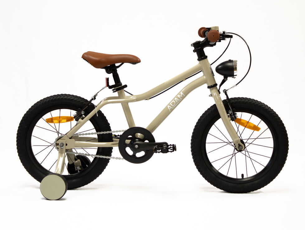 mountain bike taupe kids 16" 5 years and up 