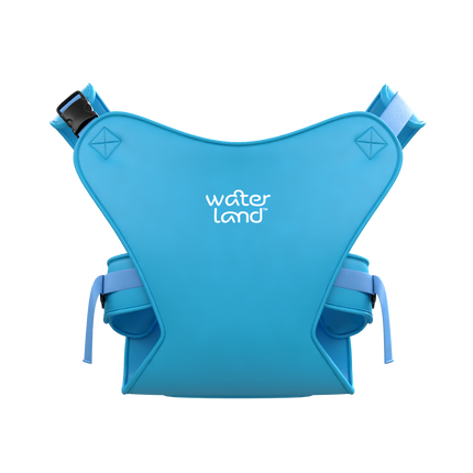 blue baby carrier