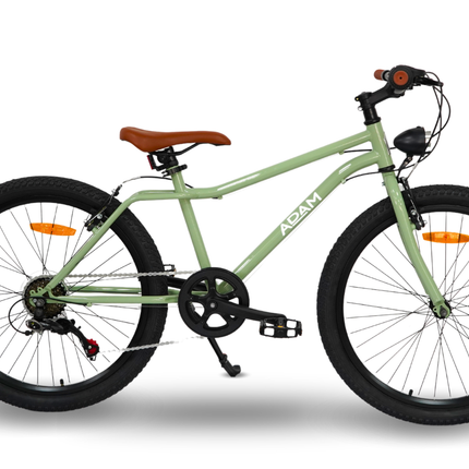 24" mountain bike for adventure and stroll young adults sage 