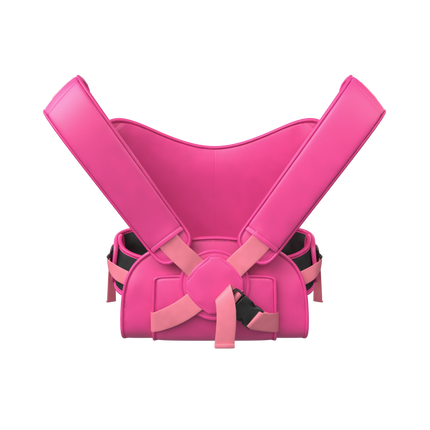 pink baby carrier