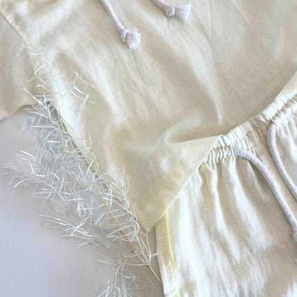 linen set cream 