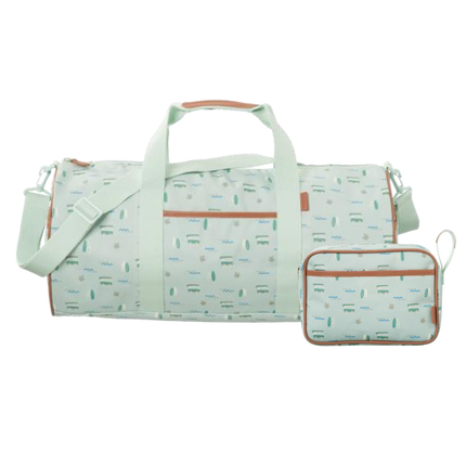 Tini voyager bundle large weekend bag with washbag