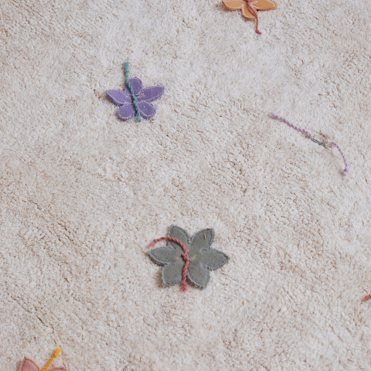 wildflowers lorena canals rug