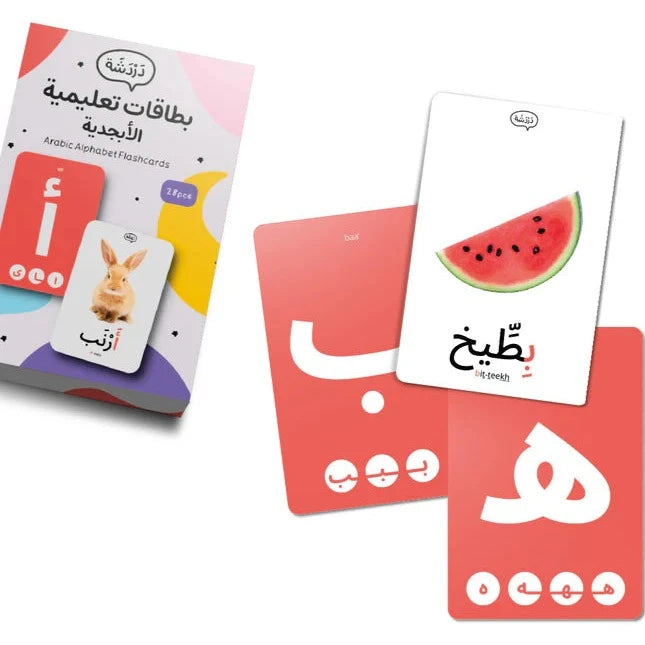 arabic alphabet flashcards