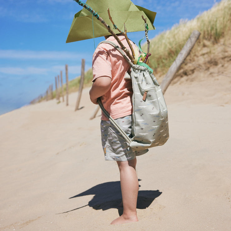 swim bag croco fresk printed beach kids