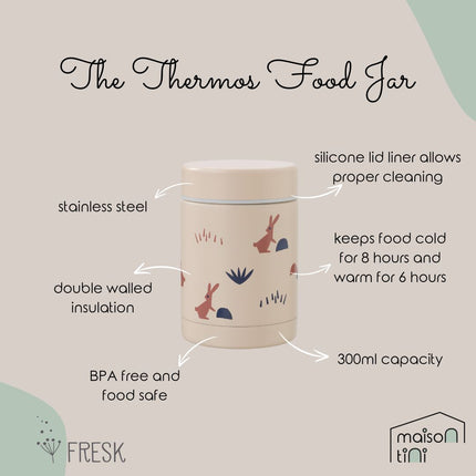 features of fresk food jar