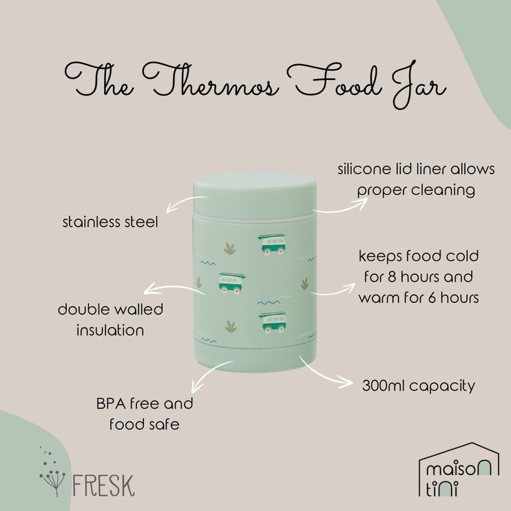 features of fresk food jar