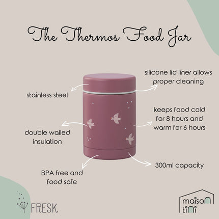 features of fresk food jar