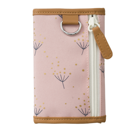 kids wallet pink dandelion