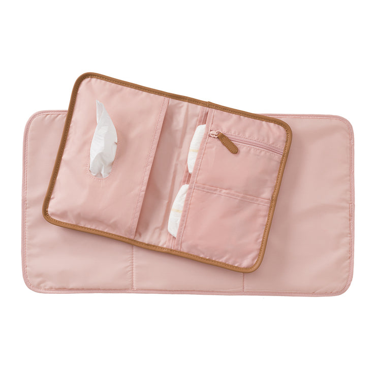 pink travel diaper kit