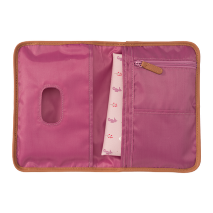 pink travel diaper kit