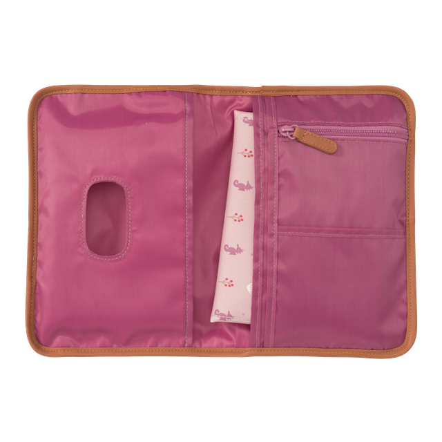 pink travel diaper kit