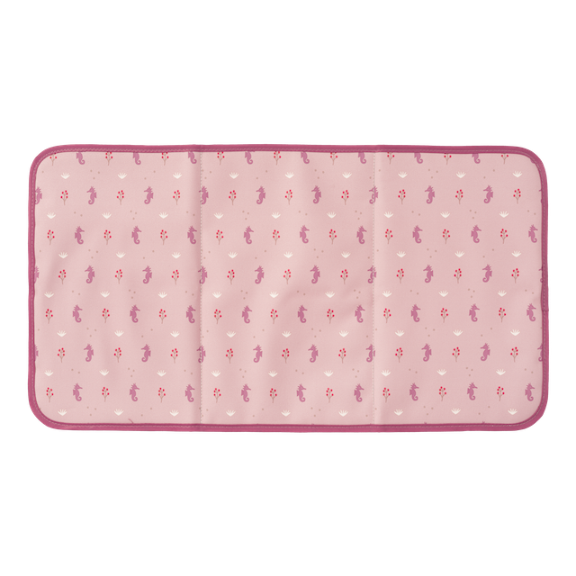 pink changing pad