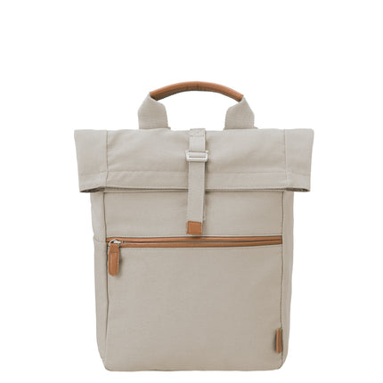 small canvas backpack