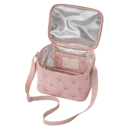 insulated lunch bag pink