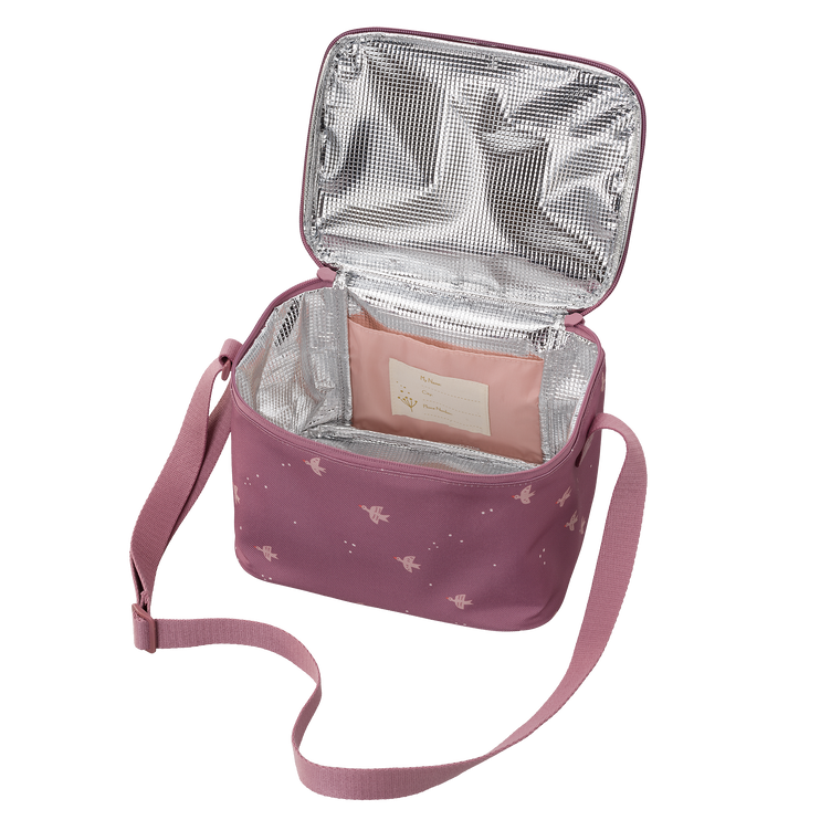 insulated lunch bag pink fresk