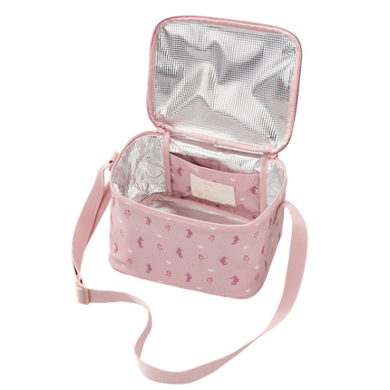 pink thermal lunch bag