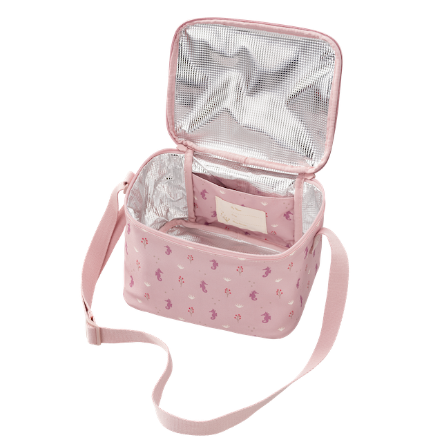 pink thermal lunch bag