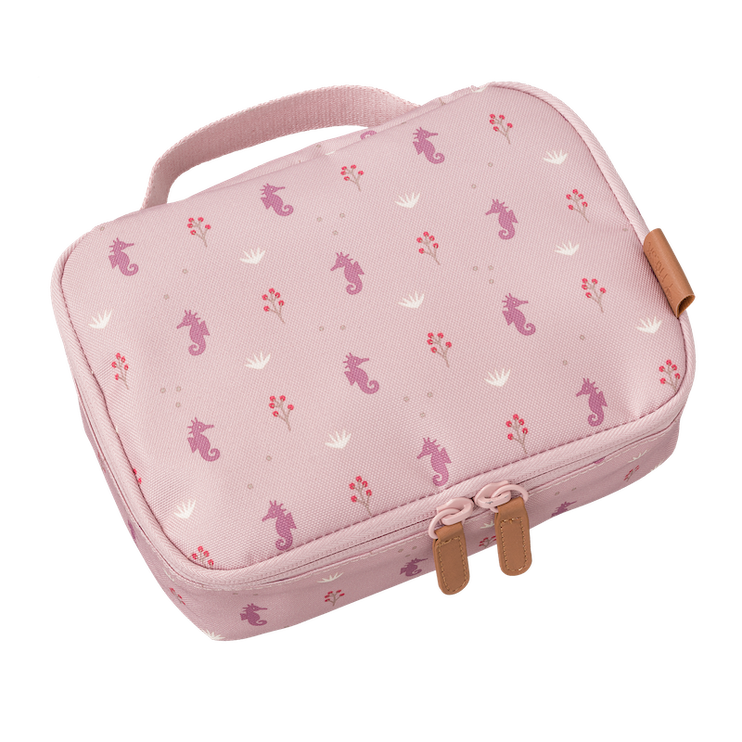 insulated pink lunch bag