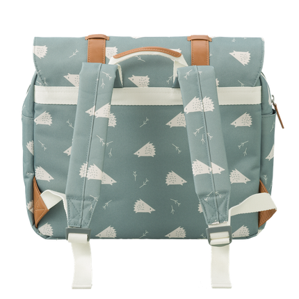 green school satchel for kids