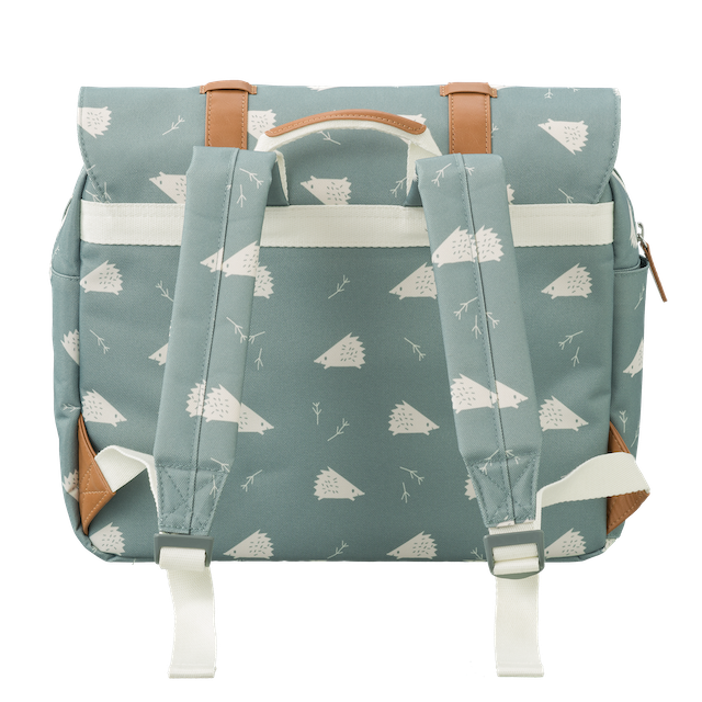 green school satchel for kids