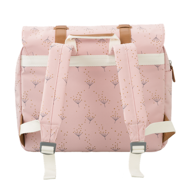 pink school satchel