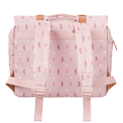 pink school satchel