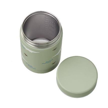 insulated food jar kids green