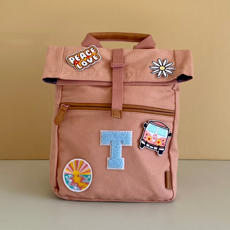 pink backpack