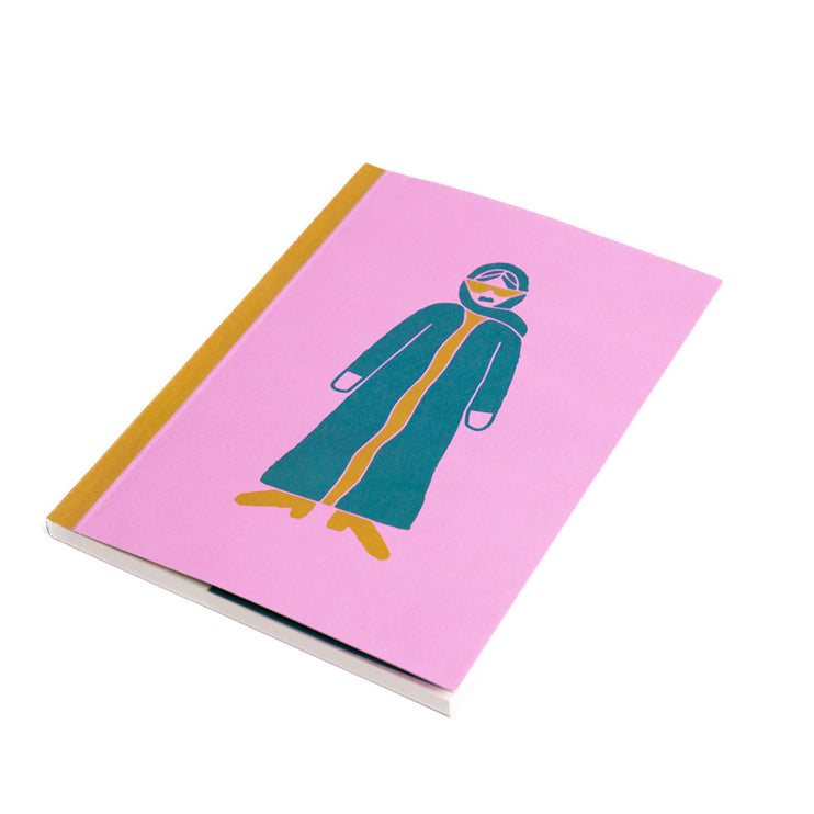 A5 Notebook Gatefold - Emirati Fashionista