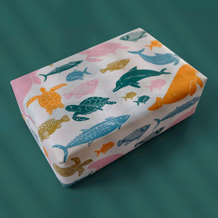 Gift Wrapping Paper - Arabian Gulf Sea Creatures