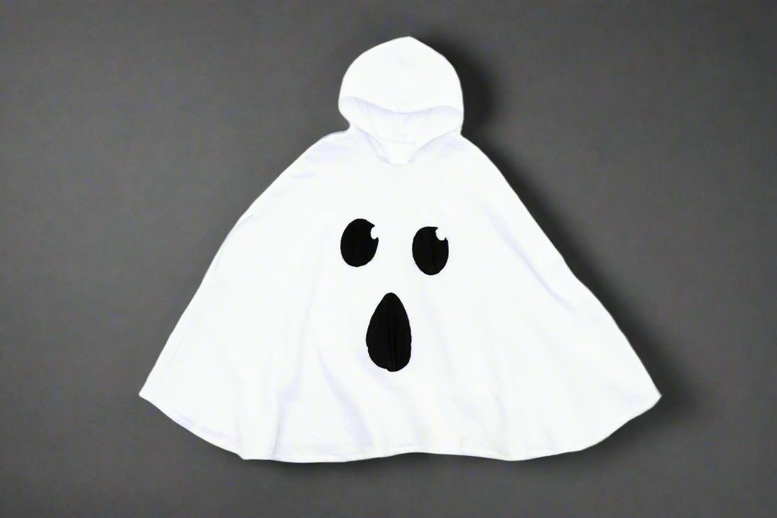 cape with hood ghost kids