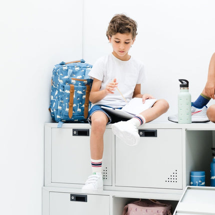 Back to school backpack and pencil case