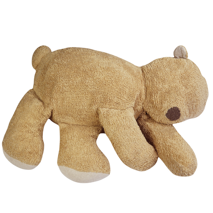 sleepy bear kids pouf cuddly toy