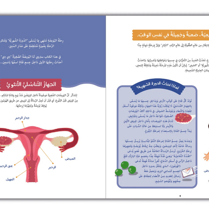 arabic book about puberty for girls