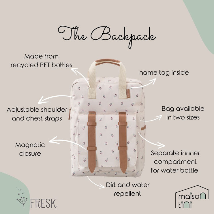 fresk backpack features