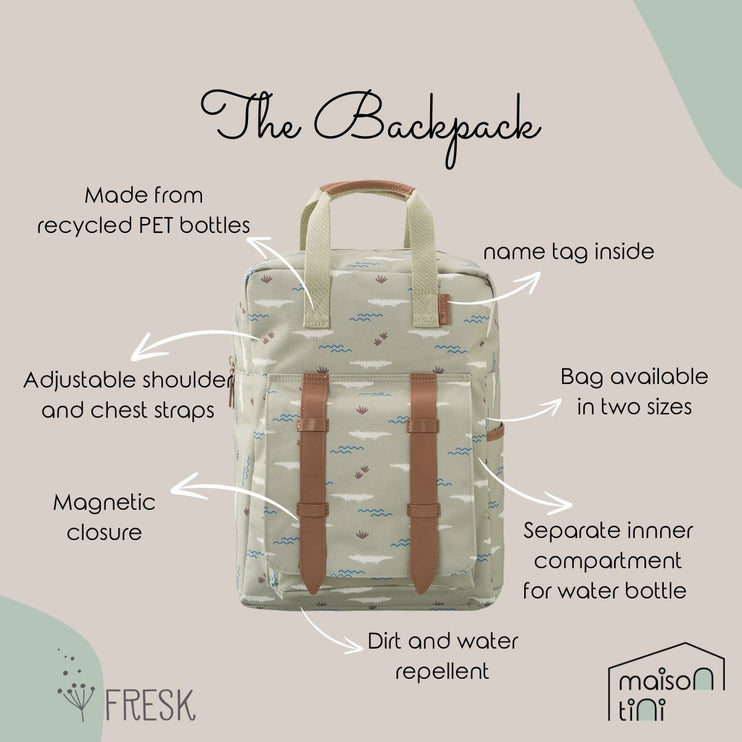 fresk backpack features