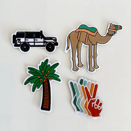 Iron-on Patches - Desert Adventure