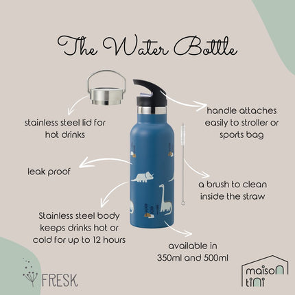 fresk water bottle features