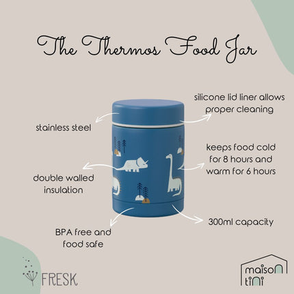 insulated food jar features