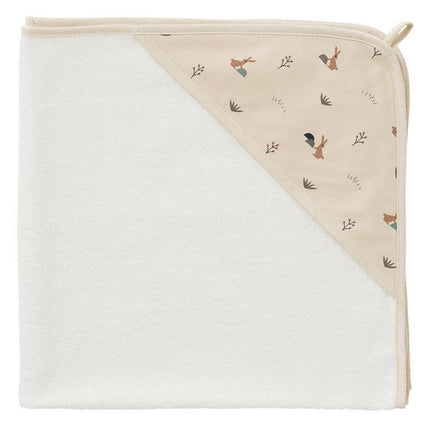 rabbit hooded towel