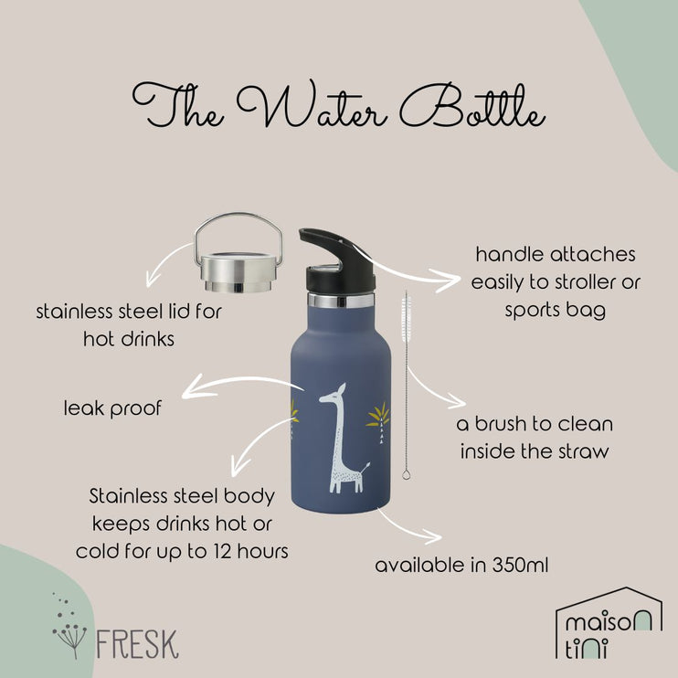 fresk insulated water bottle features