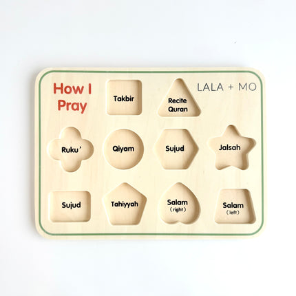 wooden toys with islamic toys for kids ramadan prayer