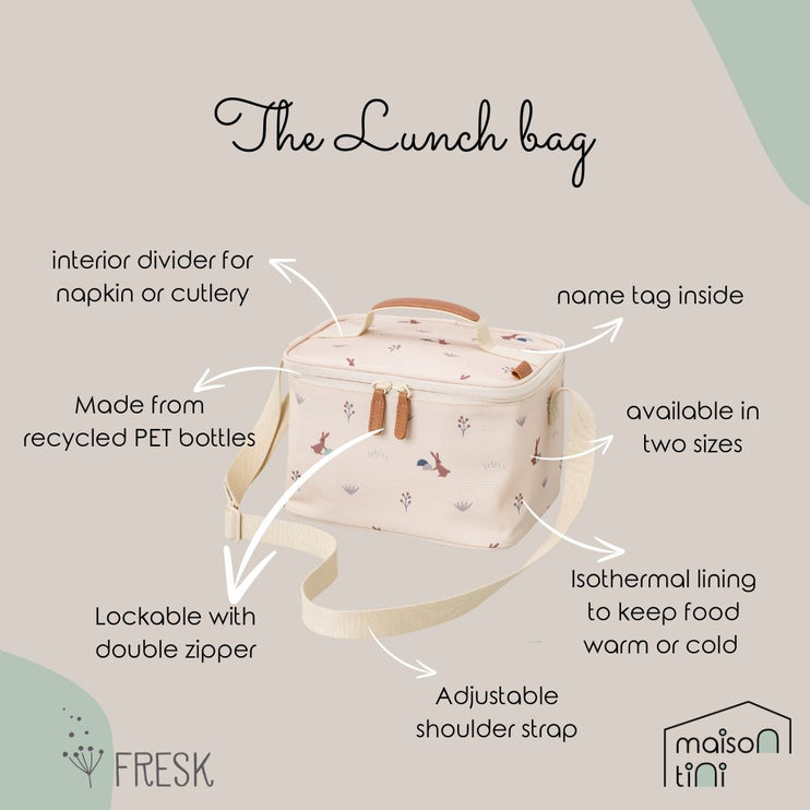 features of rabbit lunchbag