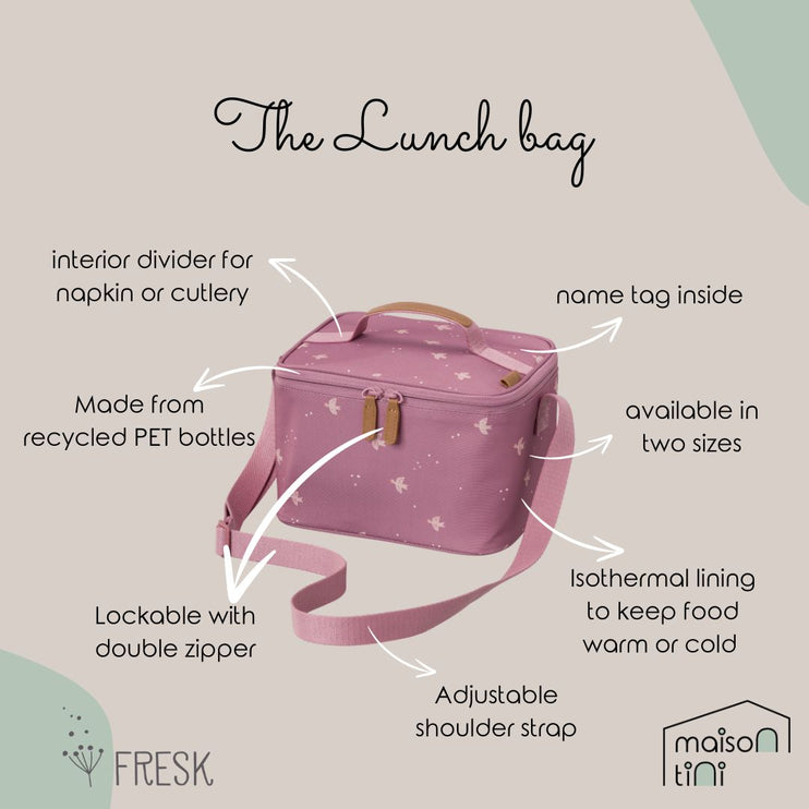 insulated lunch bag features