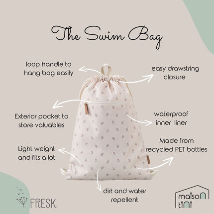 swim bag features