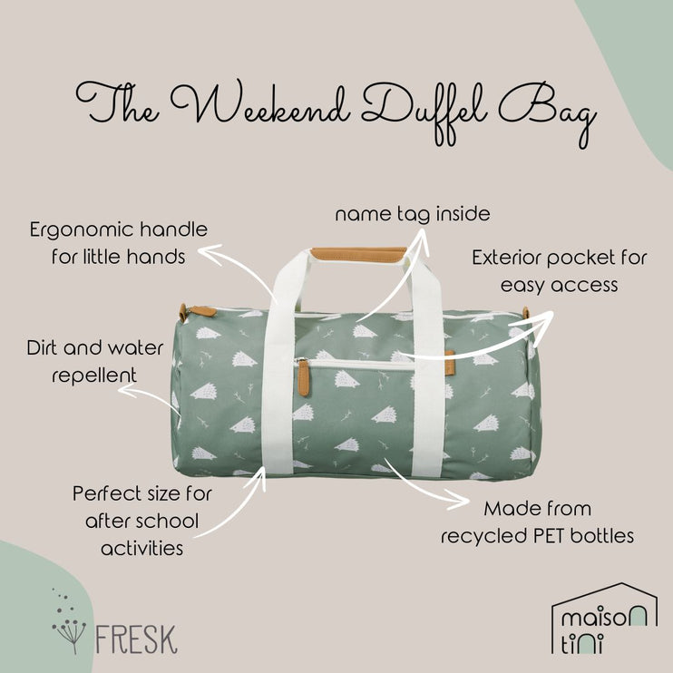 weekend bag features