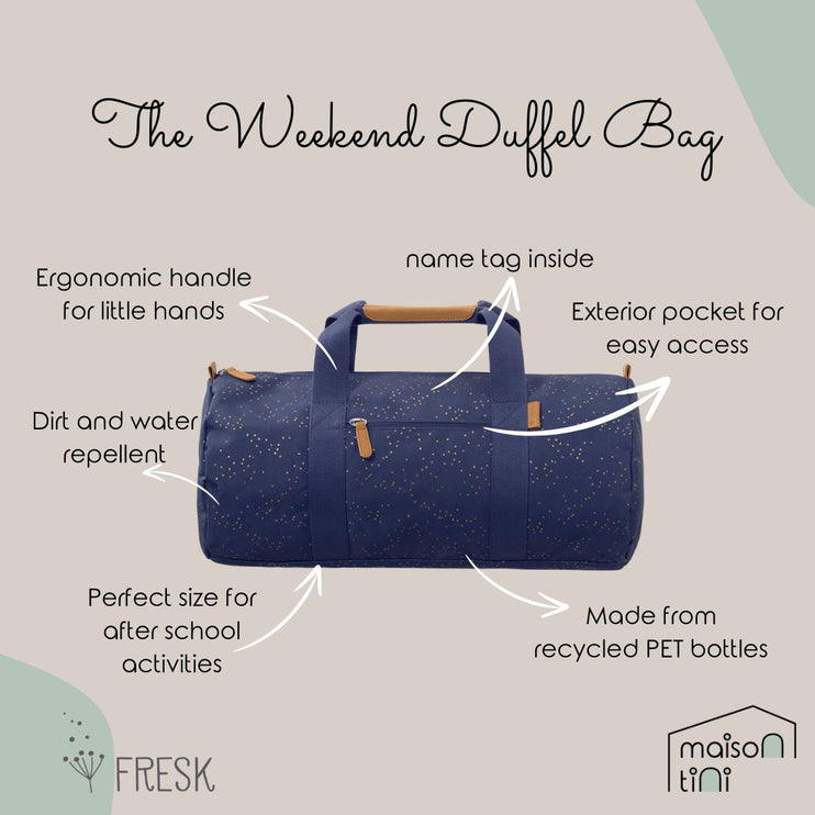 weekend bag features